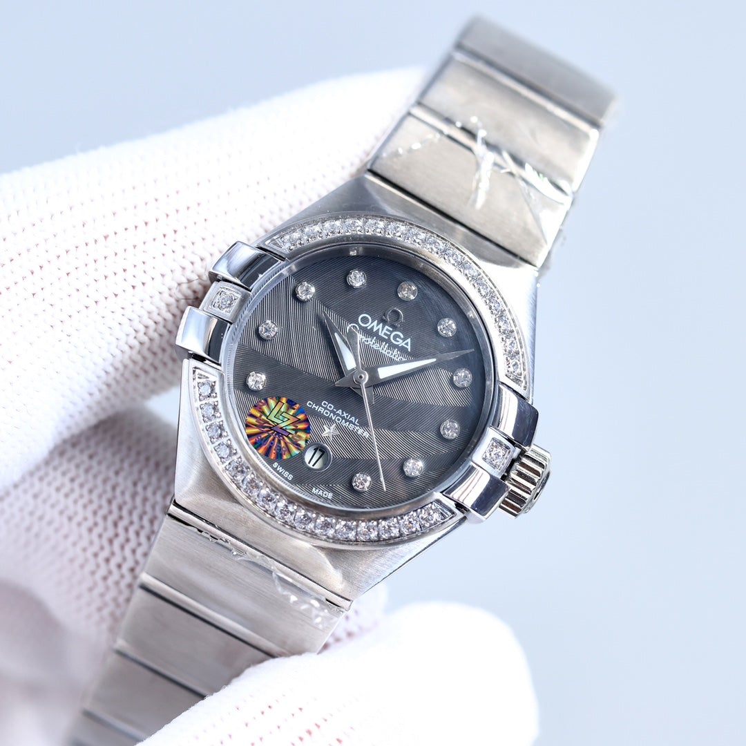 VARELLO CLASSIC 27MM STEEL DIAMOND BEZEL