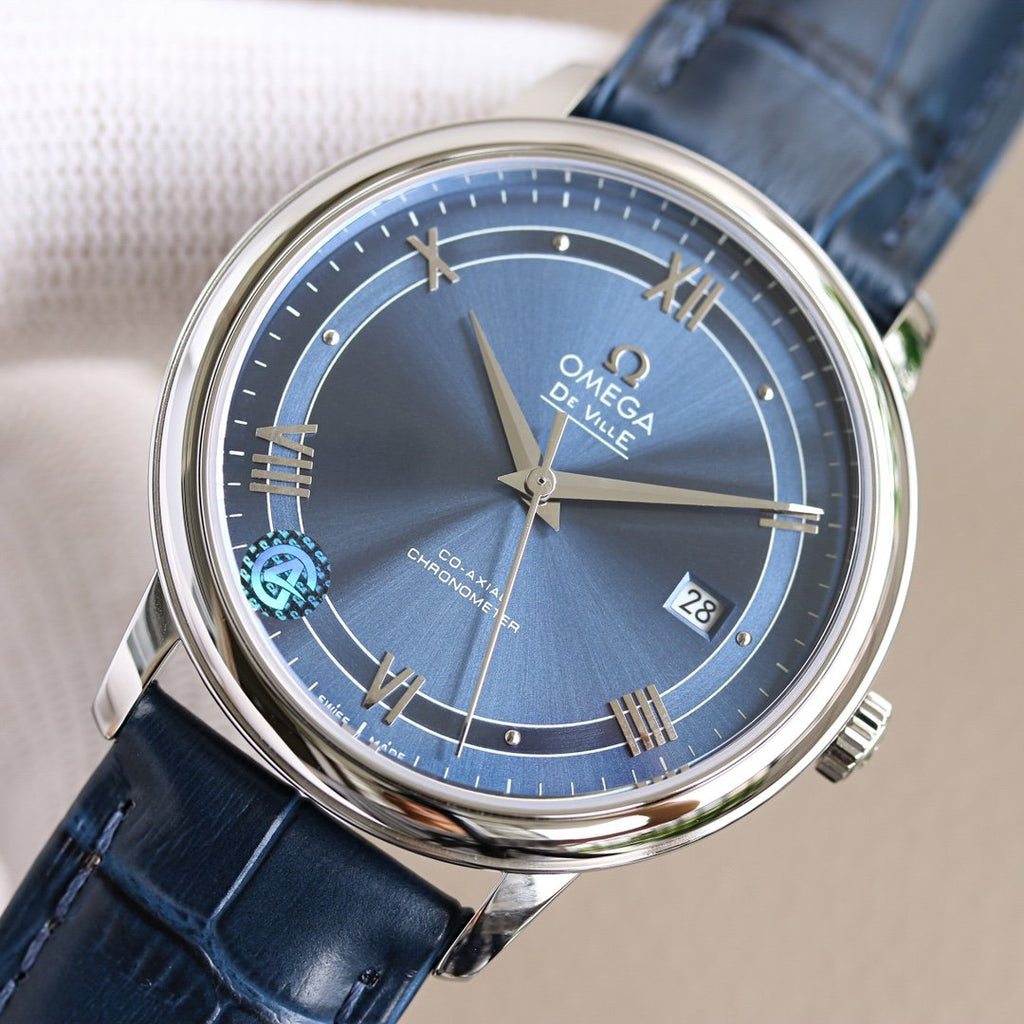 VARELLO CLASSIC  PRESTIGE 39.5 SILVER BLUE DIAL