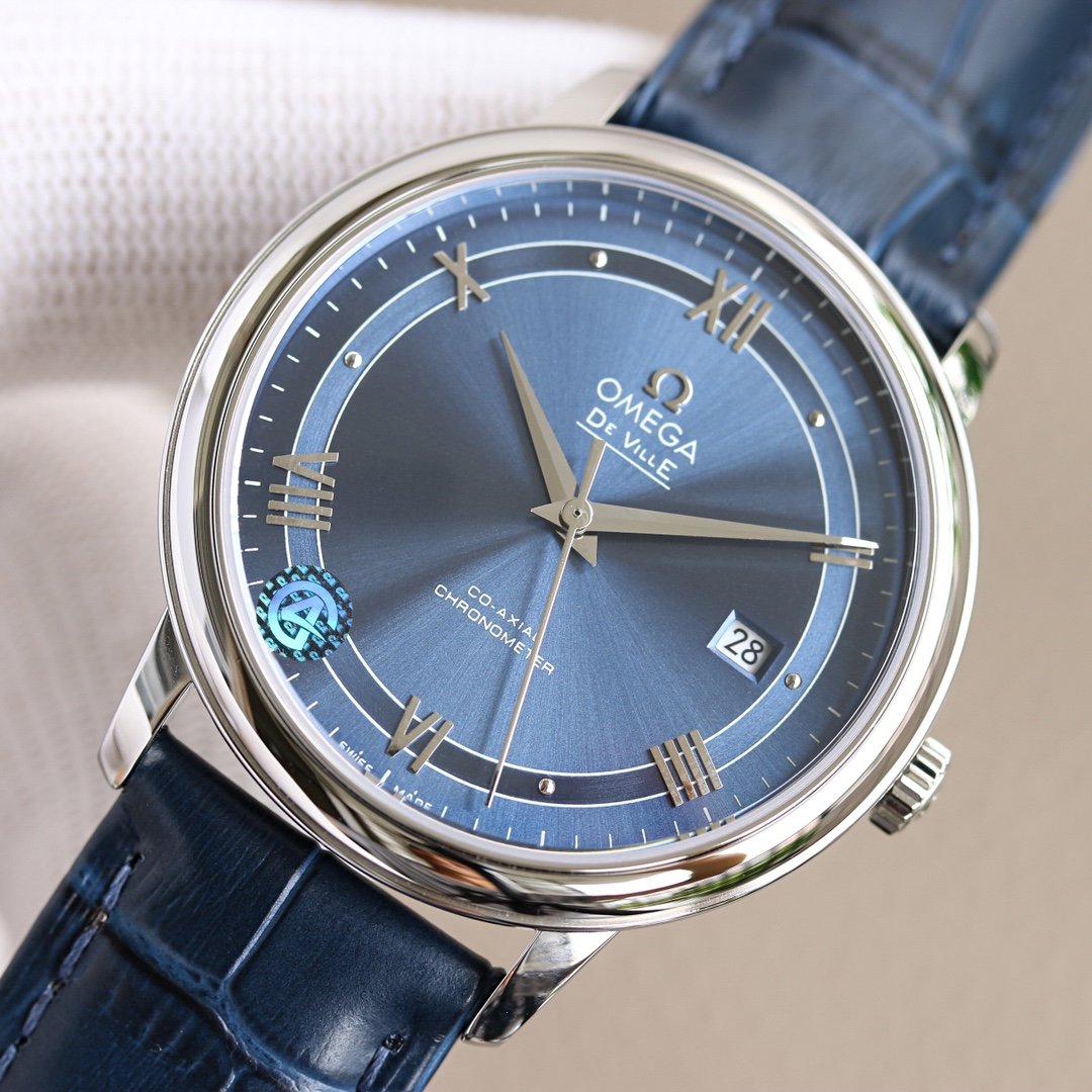 VARELLO CLASSIC  PRESTIGE 39.5 SILVER BLUE DIAL