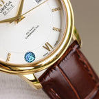 VARELLO CLASSIC  PRESTIGE 39.5 GOLD CASE WHITE DIAL