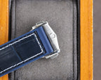 VARELLO CLASSIC PROFESSIONAL OCEAN 600M BLUE CERAMIC BLACK LEATHER