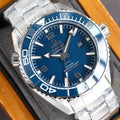 VARELLO CLASSIC PROFESSIONAL OCEAN 600M BLUE CERAMIC STEEL BRACELET