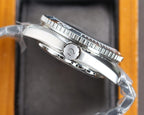 VARELLO CLASSIC PROFESSIONAL OCEAN 600M BLUE CERAMIC STEEL BRACELET