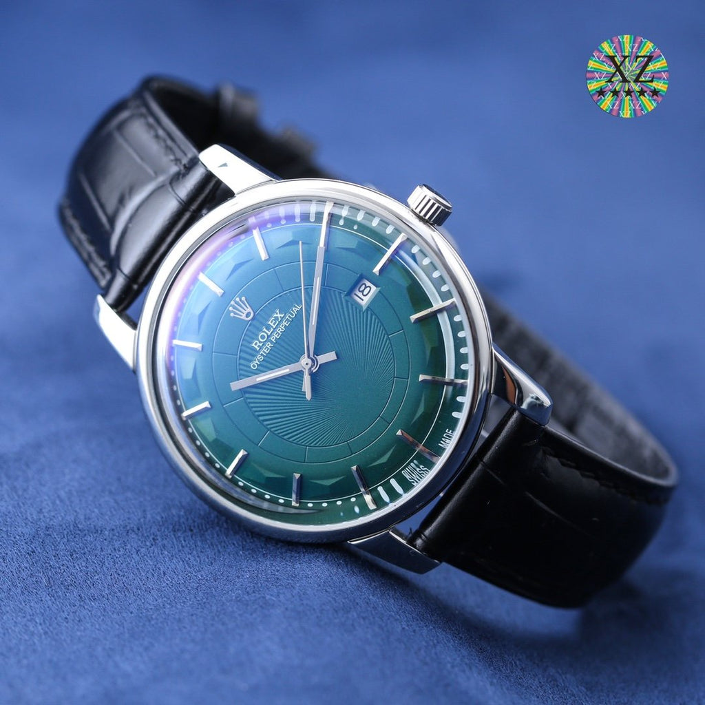 CLASSIC 41MM STAINLESS STEEL GREEN DIAL WATCH