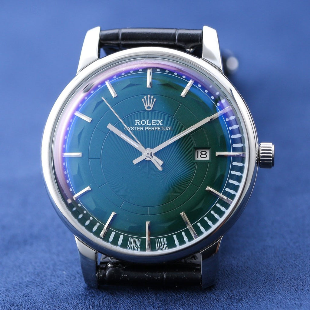 CLASSIC 41MM STAINLESS STEEL GREEN DIAL WATCH