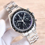 VARELLO CLASSIC PROFESSIONAL MOONWATCH 40MM BLACK DIAL