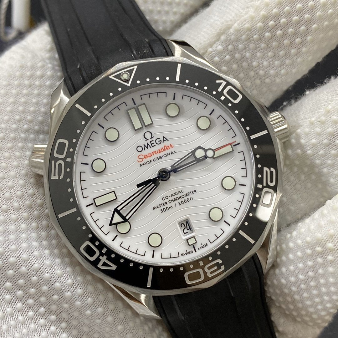 VARELLO CLASSIC PROFESSIONAL 300 BLACK CERAMIC WHITE DIAL