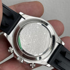 CLASSIC STAINLESS STEEL CERAMIC BEZEL DIAMOND NUMERAL WATCH