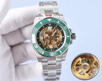 CLASSIC 40MM CUSTOM SKELETON DIAL DIVE WATCH