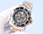 CLASSIC 40MM CUSTOM SKELETON DIAL DIVE WATCH
