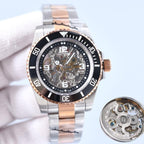 CLASSIC 40MM CUSTOM SKELETON DIAL DIVE WATCH