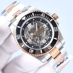 CLASSIC 40MM CUSTOM SKELETON DIAL DIVE WATCH