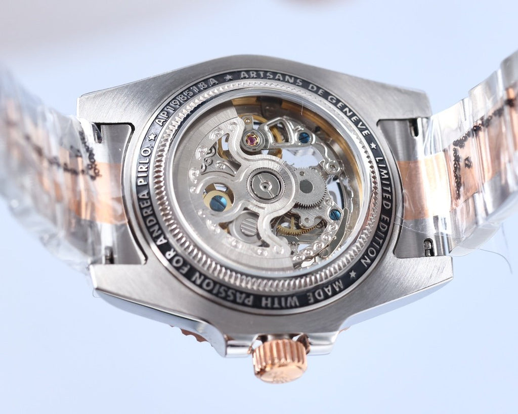 CLASSIC 40MM CUSTOM SKELETON DIAL DIVE WATCH