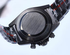 CLASSIC 40MM CUSTOM BLACK CASE WATCH