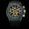 CLASSIC 40MM CUSTOM BLACK CASE CHRONOGRAPH WATCH