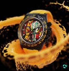 CLASSIC 40MM CUSTOM YELLOW CHRONOGRAPH WATCH