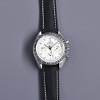 VARELLO CLASSIC 42MM WHITE DIAL CHRONOGRAPH WATCH