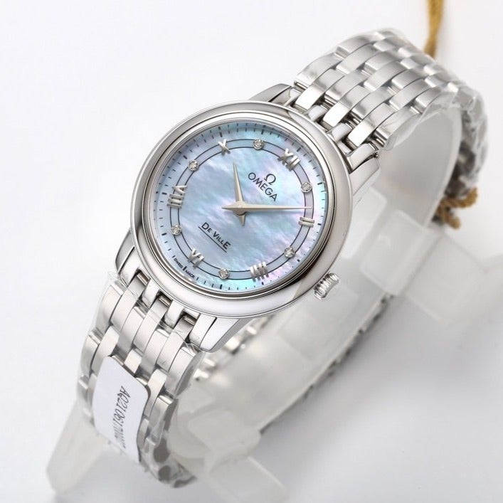 VARELLO CLASSIC PRESTIGE 27MM STEEL ICE BLUE DIAL