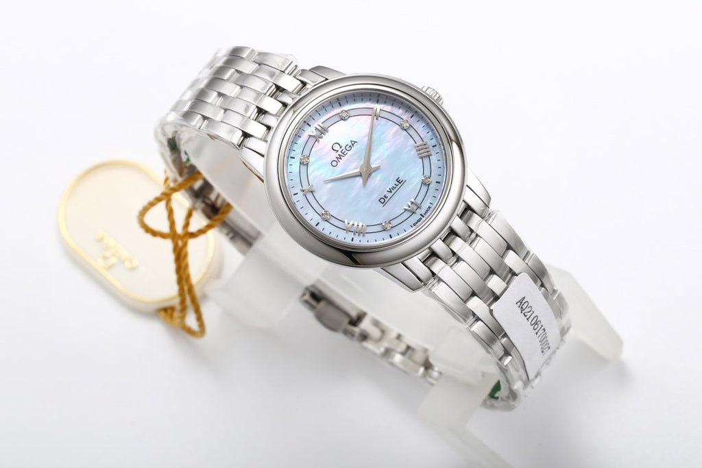 VARELLO CLASSIC PRESTIGE 27MM STEEL ICE BLUE DIAL