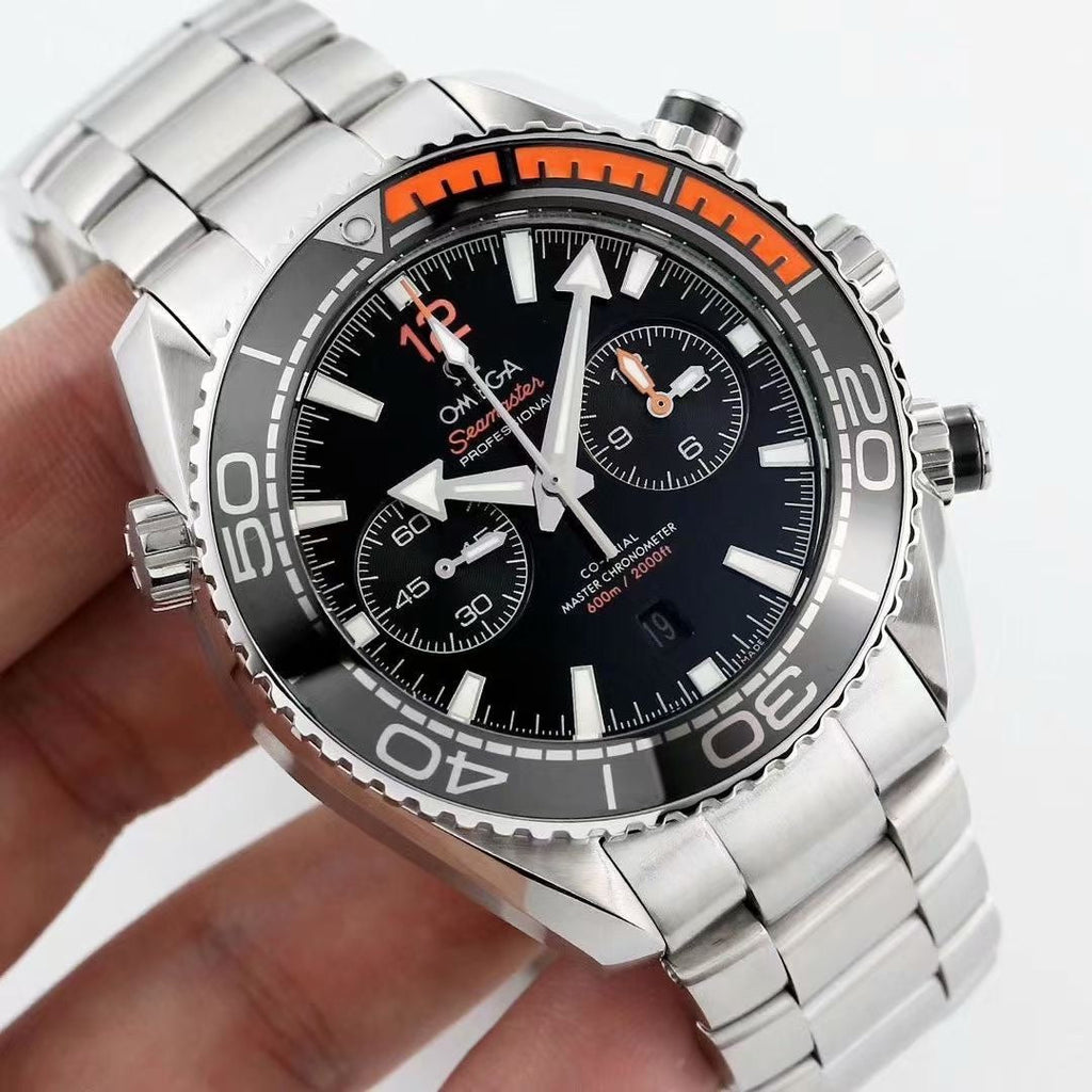 VARELLO CLASSIC OCEAN 600 CHRONOGRAPH ORANGE BLACK DIAL