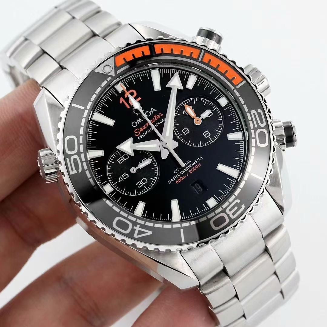 VARELLO CLASSIC OCEAN 600 CHRONOGRAPH ORANGE BLACK DIAL
