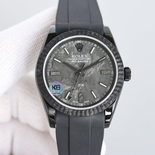 CLASSIC 36MM CUSTOM ALL-CARBON FIBER WATCH