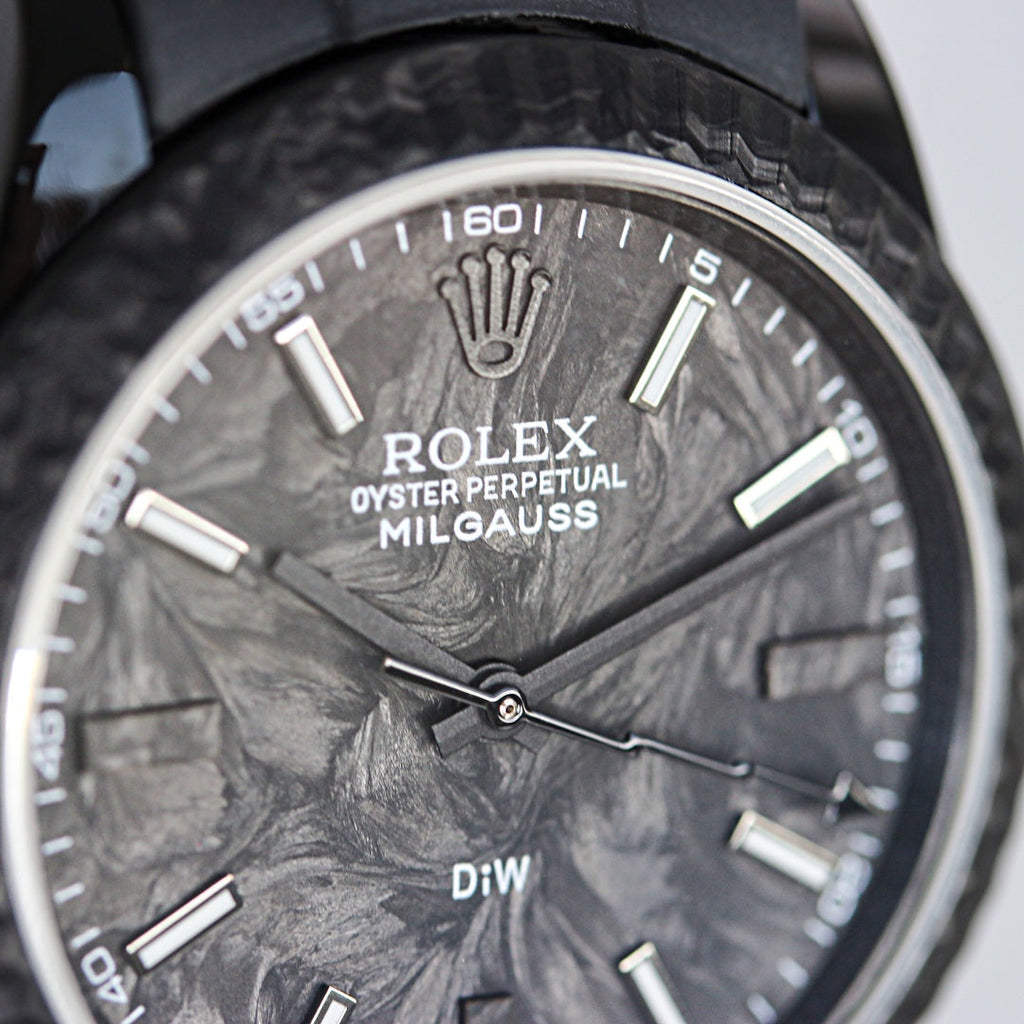 CLASSIC 36MM CUSTOM ALL-CARBON FIBER WATCH