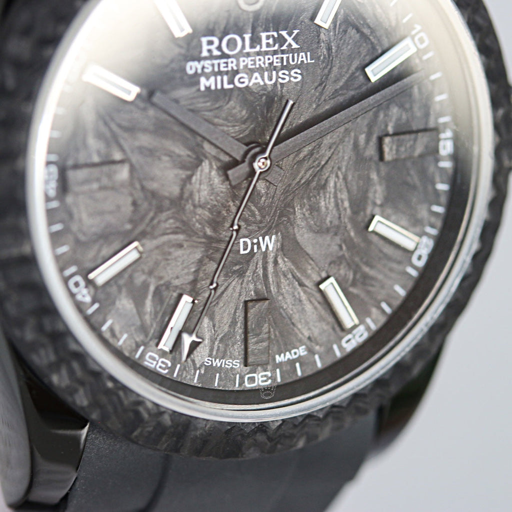 CLASSIC 36MM CUSTOM ALL-CARBON FIBER WATCH