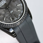 CLASSIC 36MM CUSTOM ALL-CARBON FIBER WATCH