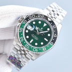 CLASSIC GMT GREEN & BLACK BEZEL GREEN DIAL WATCH