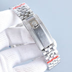 CLASSIC GMT GREEN & BLACK BEZEL STEEL BRACELET WATCH
