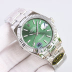 CLASSIC 41MM STEEL CASE GREEN DIAL WATCH