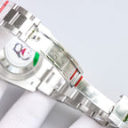 CLASSIC 41MM STEEL CASE GREEN DIAL WATCH