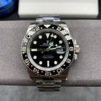CLASSIC GMT BLACK BEZEL BLACK DIAL WATCH