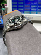 CLASSIC GMT BLACK BEZEL BLACK DIAL WATCH