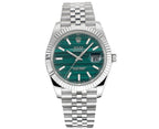 CLASSIC 41MM STEEL CASE MALACHITE DIAL WATCH