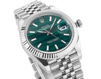 CLASSIC 41MM STEEL CASE MALACHITE DIAL WATCH