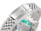 CLASSIC 41MM STEEL CASE TIGER EYE DIAL WATCH