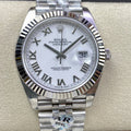 CLASSIC 41MM MOP DIAL SILVER-TONE CASE WATCH