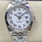CLASSIC 41MM MOP DIAL SILVER-TONE CASE WATCH