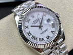 CLASSIC 41MM MOP DIAL SILVER-TONE CASE WATCH