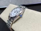 CLASSIC 41MM MOP DIAL SILVER-TONE CASE WATCH