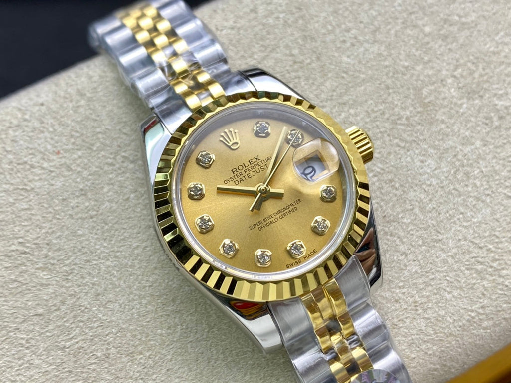 CLASSIC 28MM TWO-TONE GOLD-TONE & STEEL WATCH