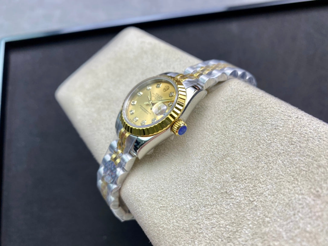 CLASSIC 28MM TWO-TONE GOLD-TONE & STEEL WATCH