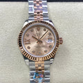 CLASSIC 28MM TWO-TONE PINK GOLD-TONE STEEL WATCH