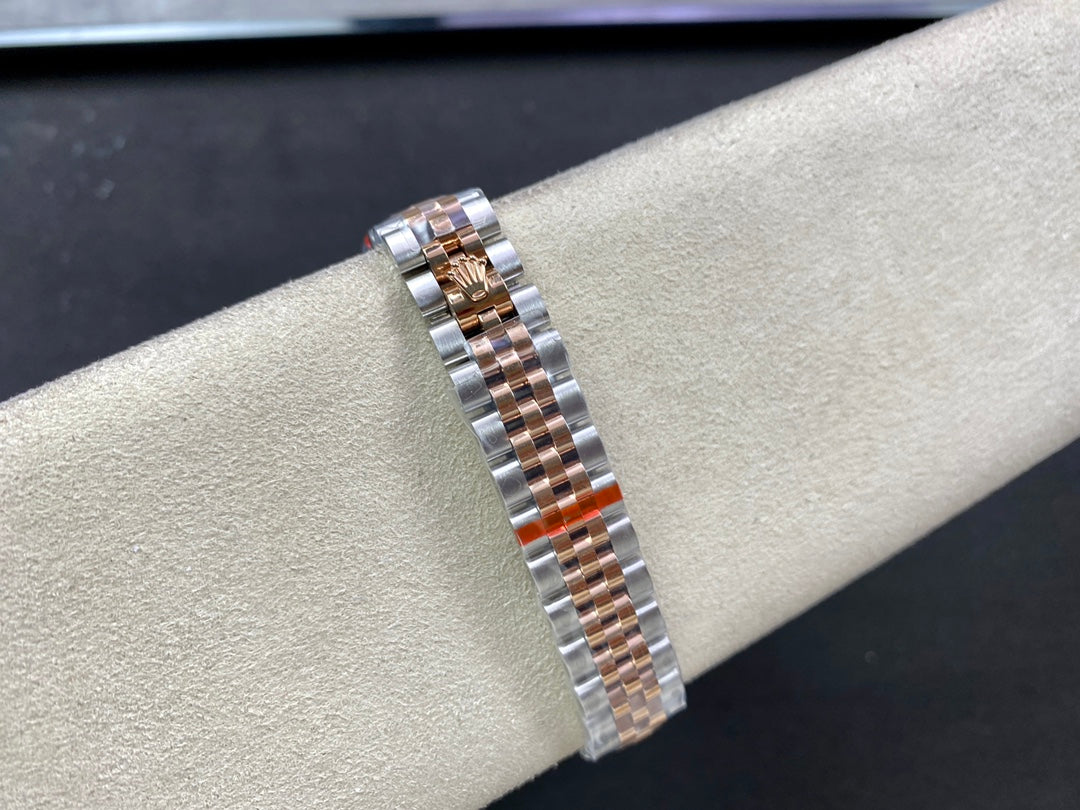 CLASSIC 28MM TWO-TONE PINK GOLD-TONE STEEL WATCH