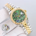 CLASSIC 31MM GOLD-TONE CASE BLUE DIAL WATCH