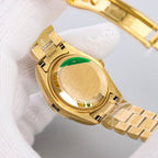 CLASSIC 31MM GOLD-TONE CASE BLUE DIAL WATCH