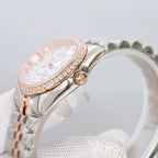CLASSIC 31MM TWO-TONE ROSE GOLD-TONE & STEEL GREY DIAL WATCH