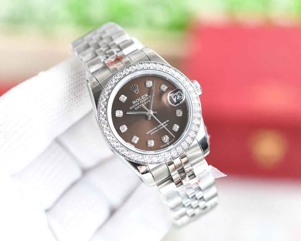 CLASSIC 36MM DIAMOND NUMERAL WATCH